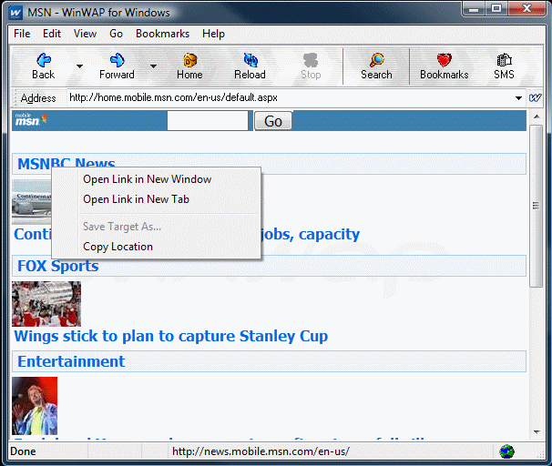 Click to view WinWAP for Windows 4.2.0.290 screenshot
